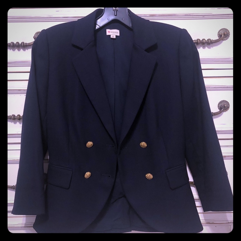 Cremieux Navy Blazer